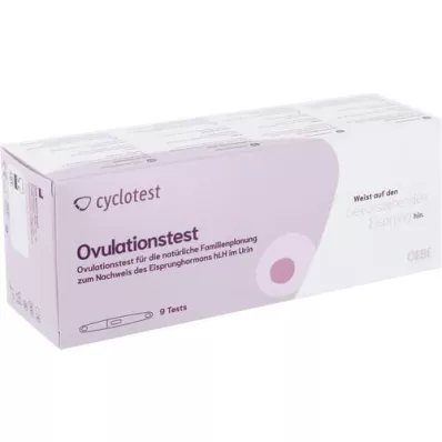 CYCLOTEST LH-Sticks ægløsningstest, 9 stk