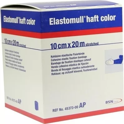 ELASTOMULL skaft farve 10 cmx20 m fastgørelsespapir blå, 1 stk ELASTOMULL skaft farve 10 cmx20 m fastgørelsespapir blå, 1 stk