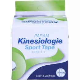 KINESIOLOGIE Sportstape 5 cmx5 m grøn, 1 stk