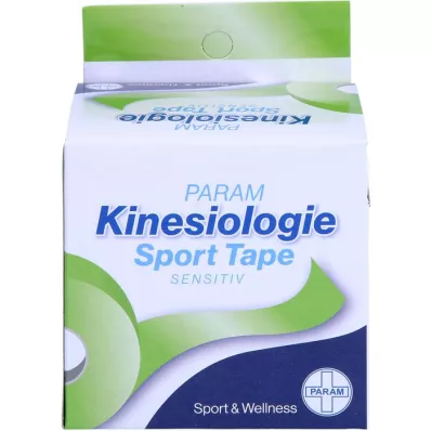 KINESIOLOGIE Sportstape 5 cmx5 m grøn, 1 stk
