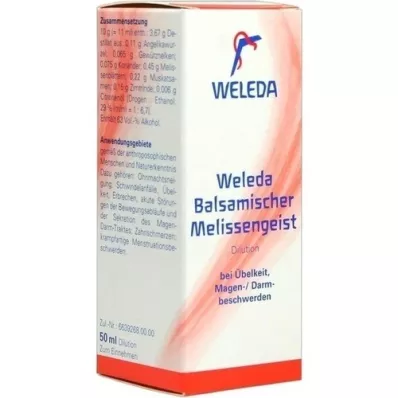 BALSAMISCHER Melissa spiritus, 50 ml