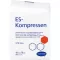 ES-KOMPRESSEN usteril 10x10 cm 8-fold, 100 stk