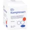 ES-KOMPRESSEN usteril 10x10 cm 8-fold, 100 stk
