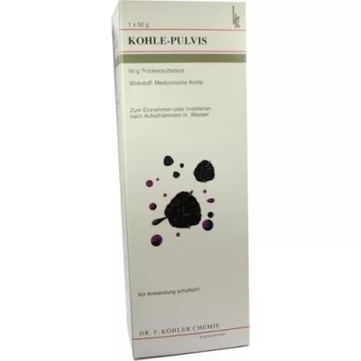 KOHLE pulvis uden mavesonde, 50 g