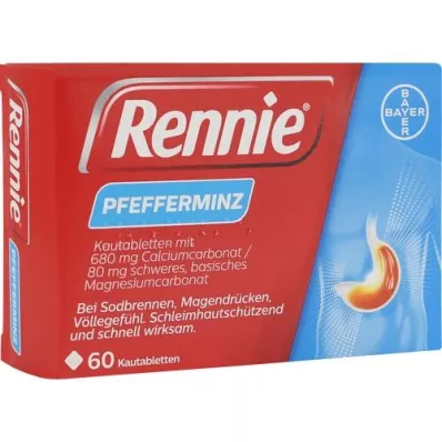 RENNIE Tyggetabletter, 60 stk