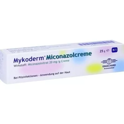 MYKODERM Miconazolcreme, 25 g