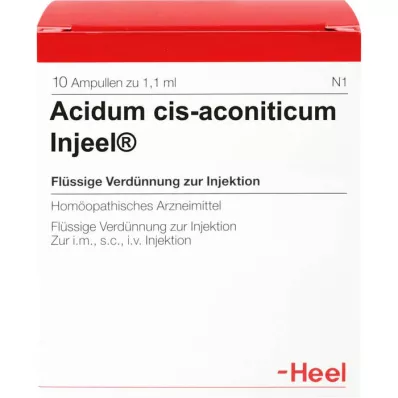 ACIDUM CIS-aconiticum Injeel ampuller, 10 stk ACIDUM CIS-aconiticum Injeel ampuller, 10 stk
