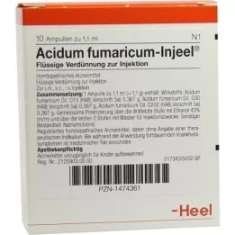 ACIDUM FUMARICUM INJEEL Ampuller, 10 stk