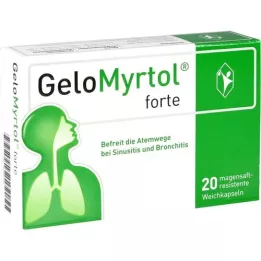 GELOMYRTOL forte gastro-resistente bløde kapsler, 20 stk