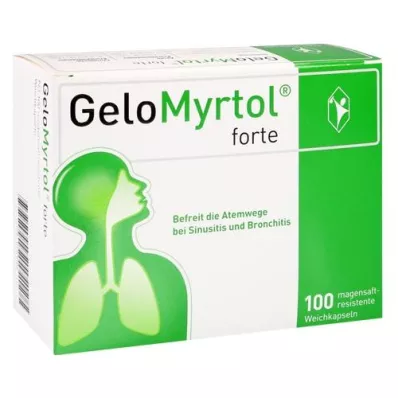 GELOMYRTOL forte gastro-resistente bløde kapsler, 100 stk