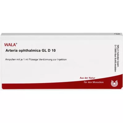ARTERIA OPHTHALMICA GL D 10 ampuller, 10X1 ml ARTERIA OPHTHALMICA GL D 10 ampuller, 10X1 ml
