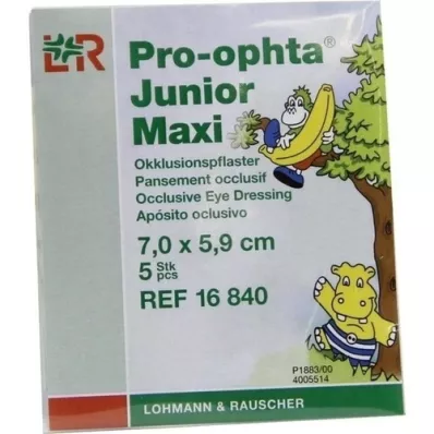 PRO-OPHTA Junior maxi okklusionsgips, 5 stk