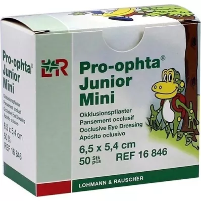 PRO-OPHTA Junior mini okklusionsgips, 50 stk PRO-OPHTA Junior mini okklusionsgips, 50 stk
