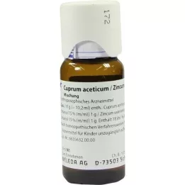 CUPRUM ACETICUM/Zincum valerianicum blanding, 50 ml