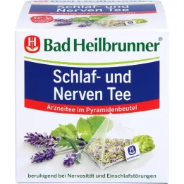 BAD HEILBRUNNER Søvn- og nerve-tepyramide B., 15X1,7 g