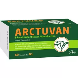 ARCTUVAN Bearberry filmovertrukne tabletter, 60 stk