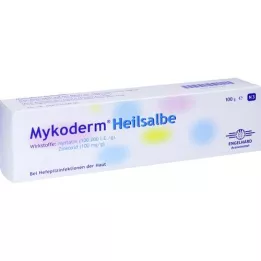 MYKODERM Helbredende salve Nystatin og zinkoxid, 100 g