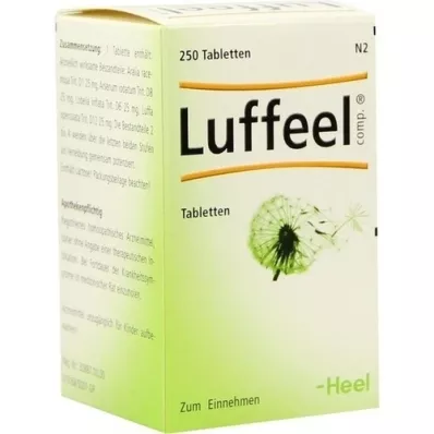 LUFFEEL comp.tabletter, 250 stk LUFFEEL comp.tabletter, 250 stk