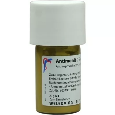 ANTIMONIT D6 Triturering, 20 g