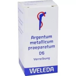 ARGENTUM METALLICUM praeparatum D 6 Triturering, 20 g