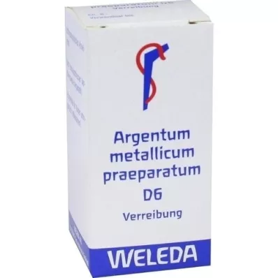 ARGENTUM METALLICUM praeparatum D 6 Triturering, 20 g ARGENTUM METALLICUM praeparatum D 6 Triturering, 20 g