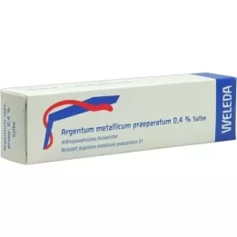 ARGENTUM METALLICUM PRAEPARATUM 0,4% salve, 25 g