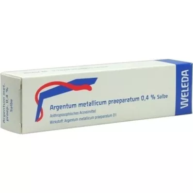 ARGENTUM METALLICUM PRAEPARATUM 0,4% salve, 25 g