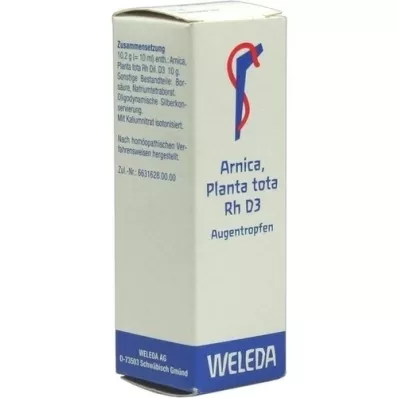 ARNICA PLANTA tota Rh D 3 øjendråber, 10 ml