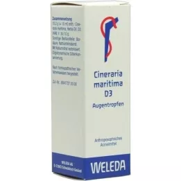 CINERARIA maritima D 3 øjendråber, 10 ml