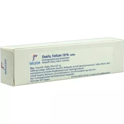 OXALIS FOLIUM 10% salve, 25 g