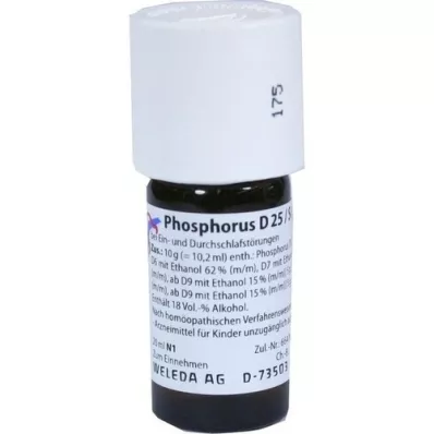 PHOSPHORUS D 25/Svovl D 25 en blanding, 20 ml