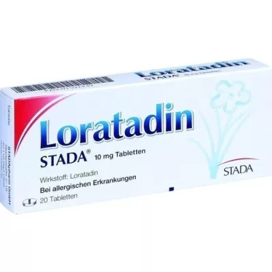LORATADIN STADA 10 mg tabletter, 20 stk