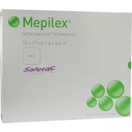 MEPILEX 15x17 cm skumbandage, 5 stk