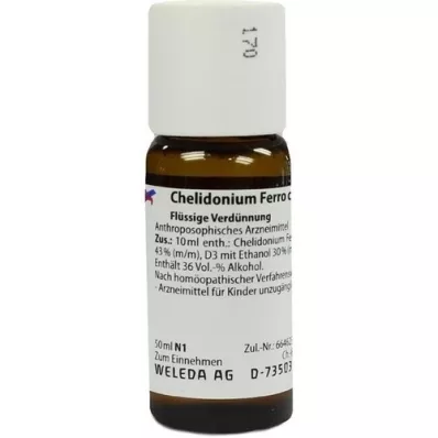 CHELIDONIUM FERRO cultum D 3 fortynding, 50 ml
