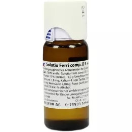 SOLUTIO FERRI comp.D 3 fortynding, 50 ml