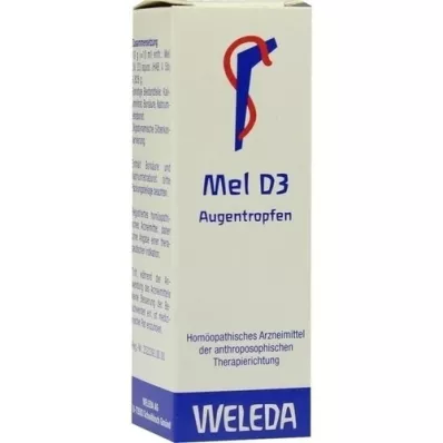MEL D 3 øjendråber, 10 ml