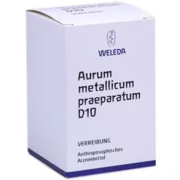 AURUM METALLICUM PRAEPARATUM D 10 Triturering, 50 g