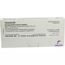 FORMICA D 3 ampuller, 8X1 ml