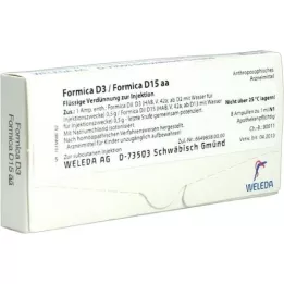 FORMICA D 3/Formica D 15 aa ampuller, 8X1 ml