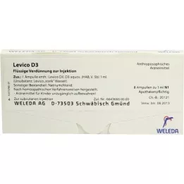 LEVICO D 3 ampuller, 8X1 ml