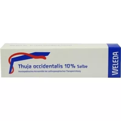 THUJA OCCIDENTALIS 10% salve, 25 g THUJA OCCIDENTALIS 10% salve, 25 g