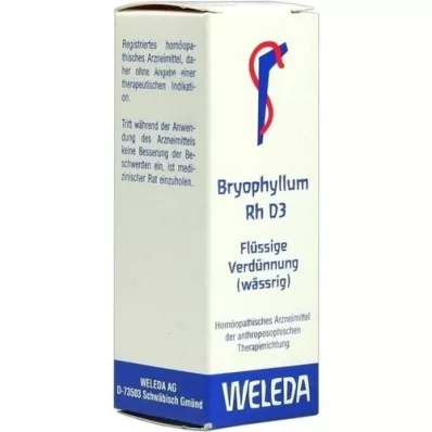 BRYOPHYLLUM RH D3-fortynding, 20 ml