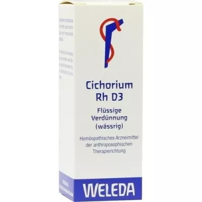 CICHORIUM PLANTA tota Rh D 3 Fortynding, 20 ml