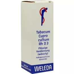 TABACUM CUPRO cultum Rh D 3 Fortynding, 20 ml