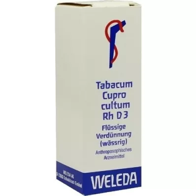 TABACUM CUPRO cultum Rh D 3 Fortynding, 20 ml