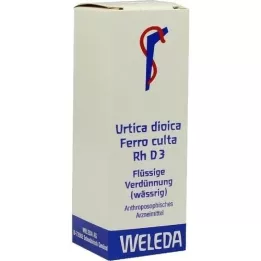 URTICA DIOICA FERRO culta Rh D3 Fortynding, 20 ml