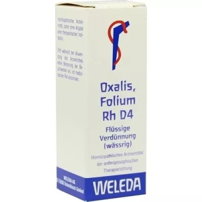OXALIS FOLIUM Rh D 4 Fortynding, 20 ml