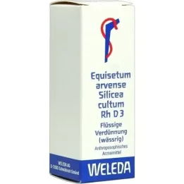 EQUISETUM ARVENSE Silicea cultum Rh D 3 Fortynding, 20 ml