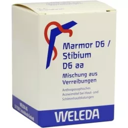 MARMOR D 6/Stibium D 6 aa Triturering, 50 g