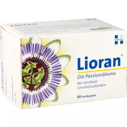 LIORAN passionsblomsten hårde kapsler, 80 stk